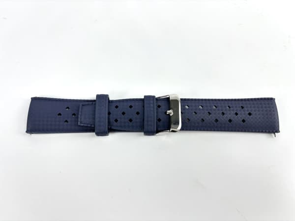 INF Blå urrem til Tissot Omega