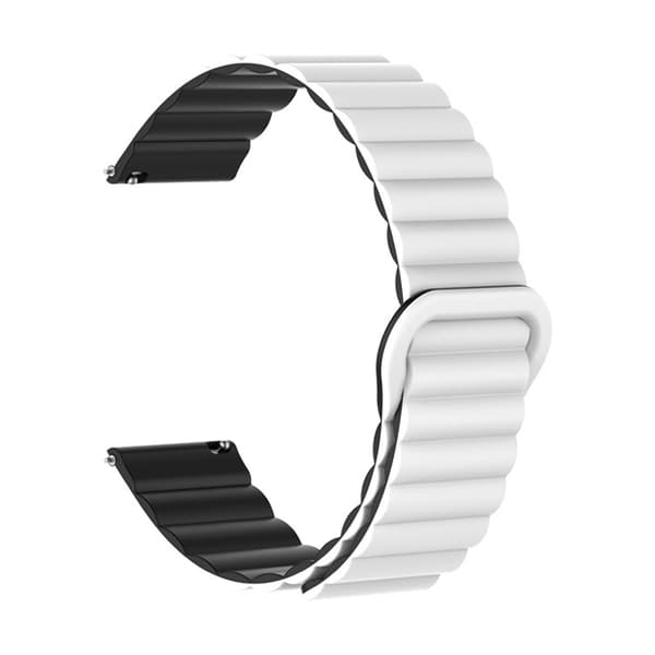 INF Klockarmband - Svartvitt - 20mm