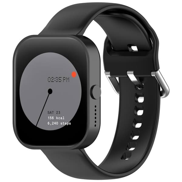 Silikonarmband för CMF Watch Pro(D395) 22mm Svart