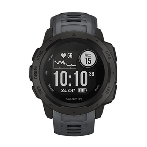 INF Silikoninen ranneke Garmin Instinct/Esports/Tide/Solar-laitteille