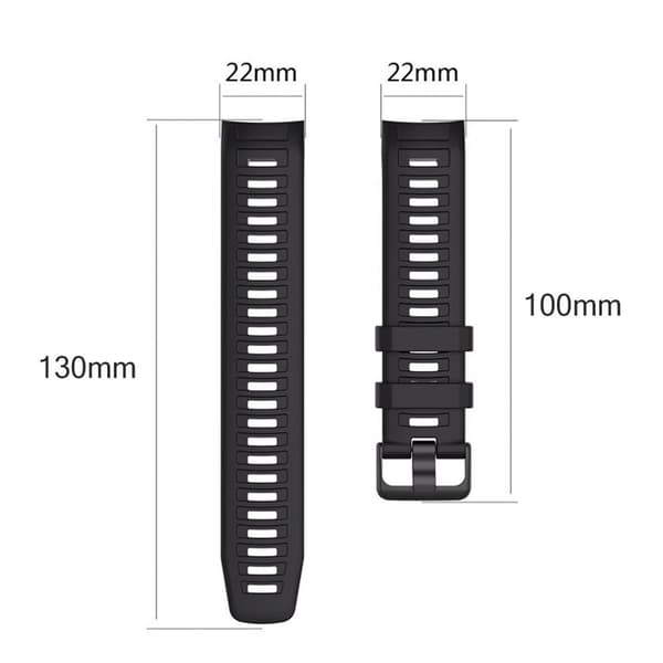 INF Silikonarmbånd for Garmin Instinct/Esports/Tide/Solar