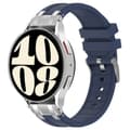 Miniatyrbilde 3 av 6: INF Premium silikonklokkerem 20 mm for Garmin, Samsung, Huawei (sølvspenne)