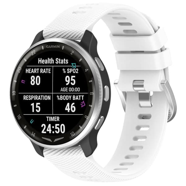 INF 20 mm universelt kryssmønster silikonklokkebånd for Samsung, Garmin, Huawei