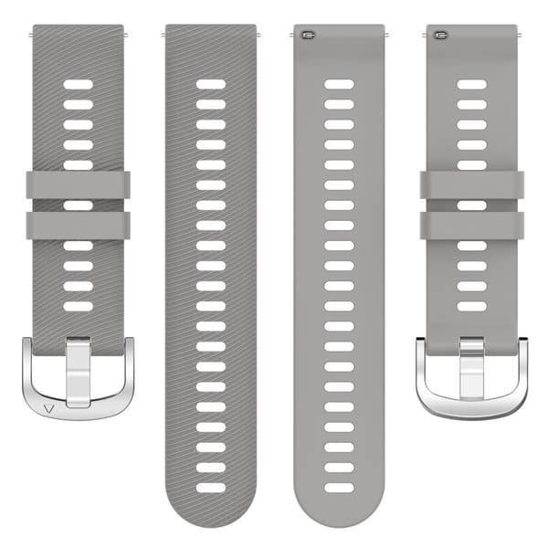 INF 20 mm universelt krydsmønstret silikone urbånd til Samsung, Garmin, Huawei