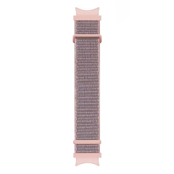 Nylon klokkereim No-Gap Samsung Galaxy Watch FE (40mm) - Pink Sand