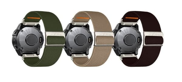 INF Nylon elastisk urrem til Garmin Descent MK3i