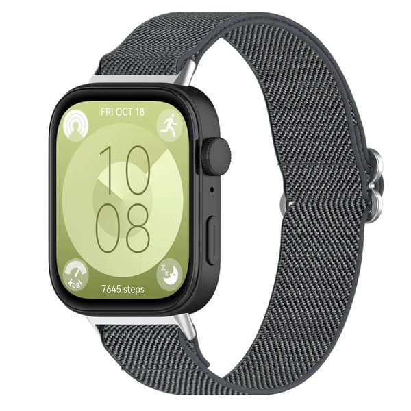 INF Elastisk klokkerem i nylon for Huawei Watch Fit 3