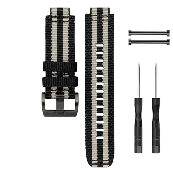INF Klokkerem i nylon med spenne for Garmin