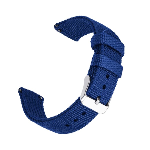Blått klockarmband i två delar