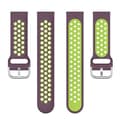 Miniatyrbilde 1 av 3: EBN klokkereim Samsung Galaxy Watch 7 (44mm) - Lilla/grønn