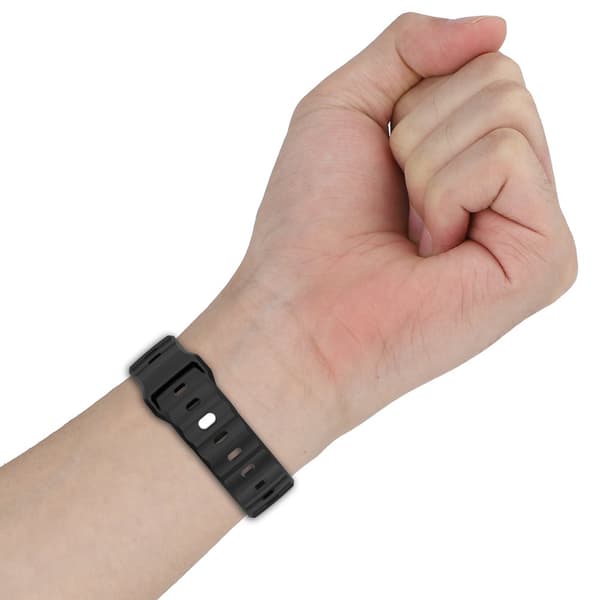 INF Samsung Watch Ultra 47 mm firkantet spenne silikonklokkerem