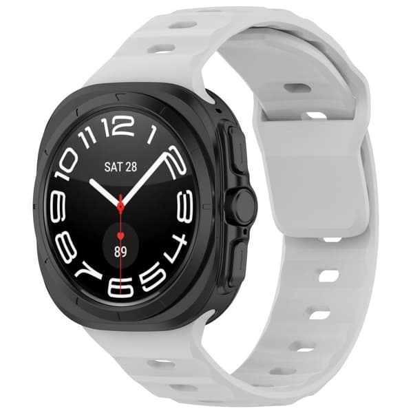 INF Samsung Watch Ultra 47 mm firkantet spenne silikonklokkerem