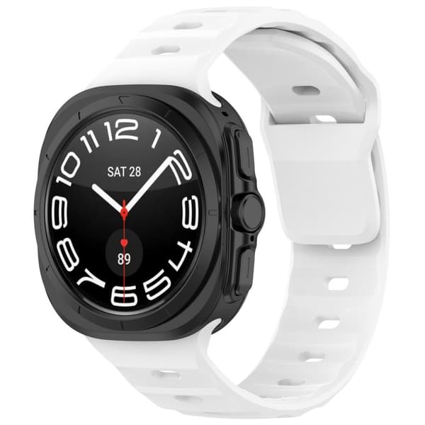 INF Samsung Watch Ultra 47 mm firkantet spenne silikonklokkerem