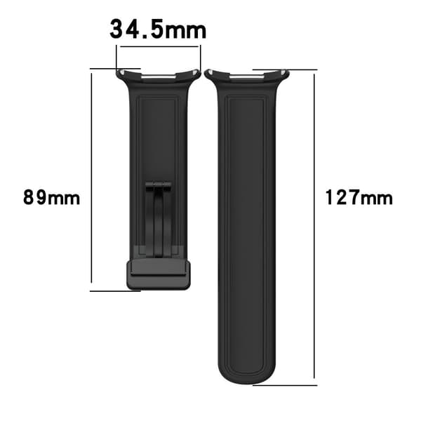 INF Silikon klokkerem til Samsung Watch Ultra 47mm