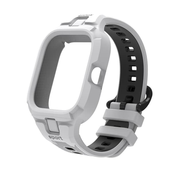 INF Sportsklokkereim for Vivo Watch GT/Redmi Watch 4 Svart + Hvit