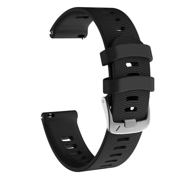INF Silikonarmbånd til Garmin Vivoactive 3 Sort0