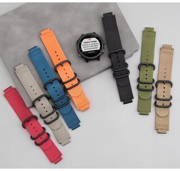 Klokkerem i nylon for Garmin Vivoactive Acetate