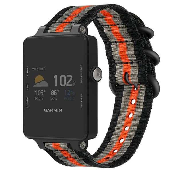Nylon klockarmband för Garmin Vivoactive Acetate Blå