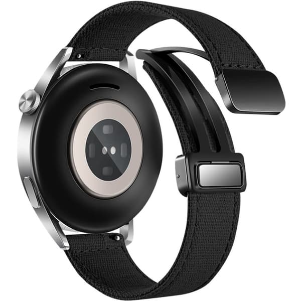 INF 22 mm nylon klokkerem til Huawei Watch 4 Pro Sort
