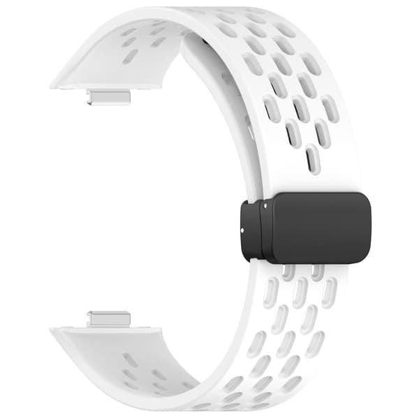 Huawei Watch Fit 3 Pustende silikonrem med magnetisk spenne 0