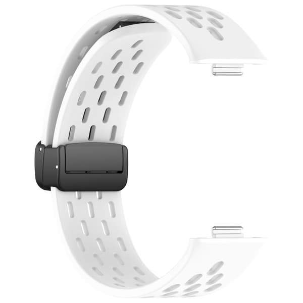 Huawei Watch Fit 3 Pustende silikonrem med magnetisk spenne 0