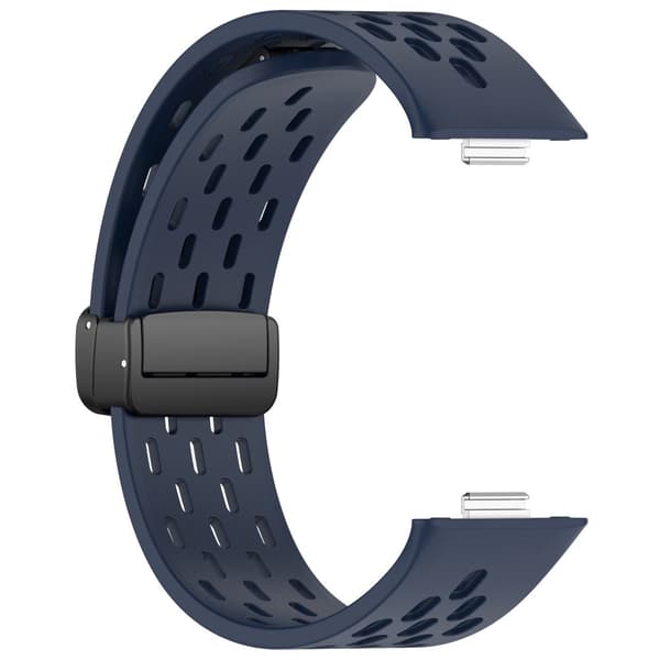 Huawei Watch Fit 3 Pustende silikonrem med magnetisk spenne 0