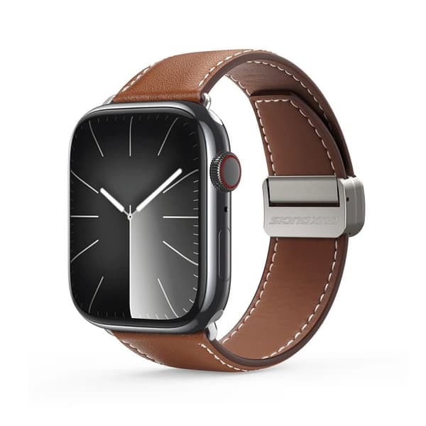 Dux Ducis Ya armbånd for Apple Watch 42 / 44 / 45 / 49 mm - brun