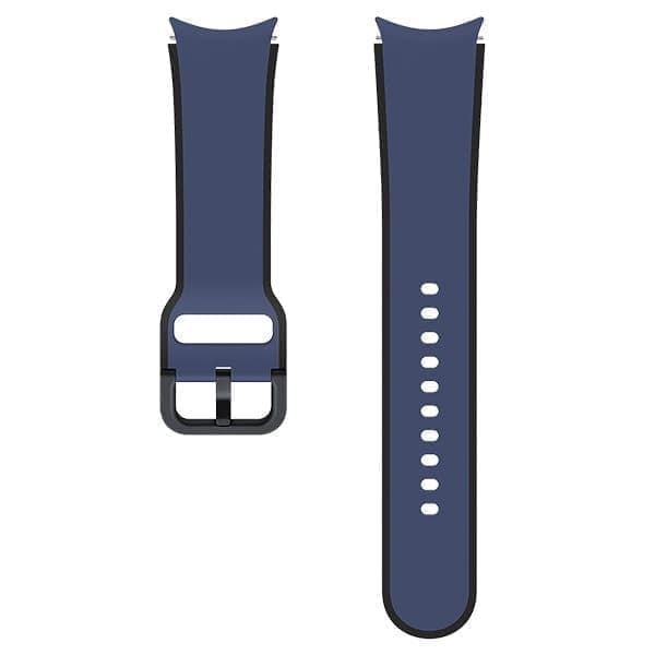 Samsung tofarget sportsbånd Samsung Galaxy Watch 4/4 Classic / 5/5 Pro (20 mm, M/L) blå (ET-STR91LNEGEU)