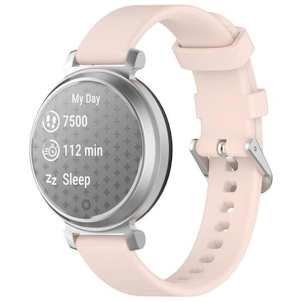 Klokkereim silikon Garmin Lily 2 - Lyserosa
