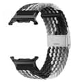 Miniatyrbilde 1 av 2: Flettet klokkereim Samsung Galaxy Watch Ultra (47mm) - Svarthvit