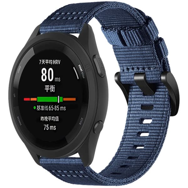 INF Nyloninen kellon ranneke Garmin Forerunner 255/265/245 -älykelloon