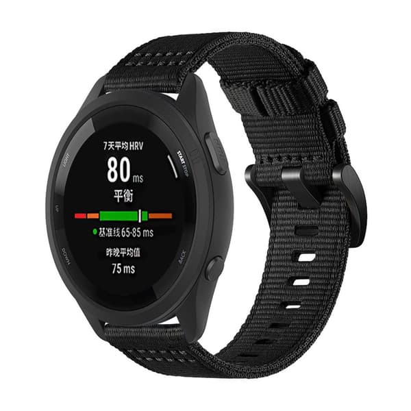 INF Nyloninen kellon ranneke Garmin Forerunner 255/265/245 -älykelloon