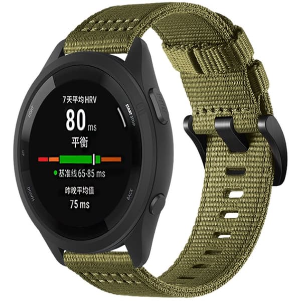 INF Nylon urrem til Garmin Forerunner 255/265/245 Smartwatch