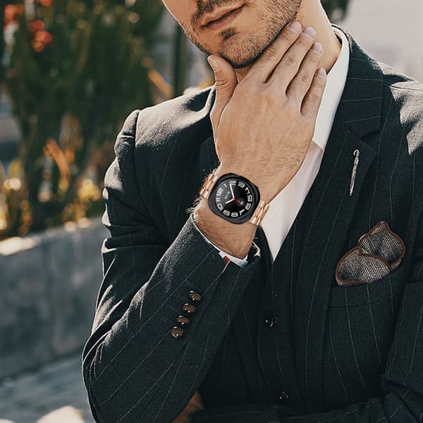 INF Klokkebånd i rustfritt stål for Samsung Galaxy Watch 7 Ultra 47MM