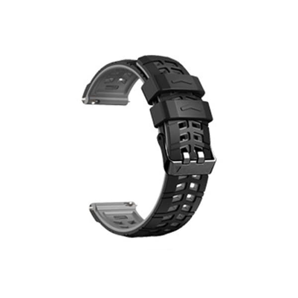 INF Universalt Klockarmband i Silikon med Dubbla Rader