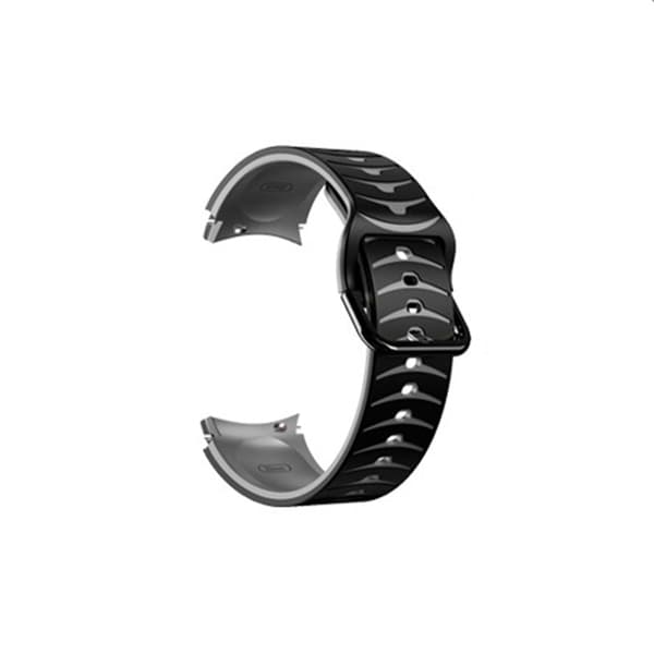 INF Silikonreim til Samsung Galaxy Watch 5/4 Svart+grå