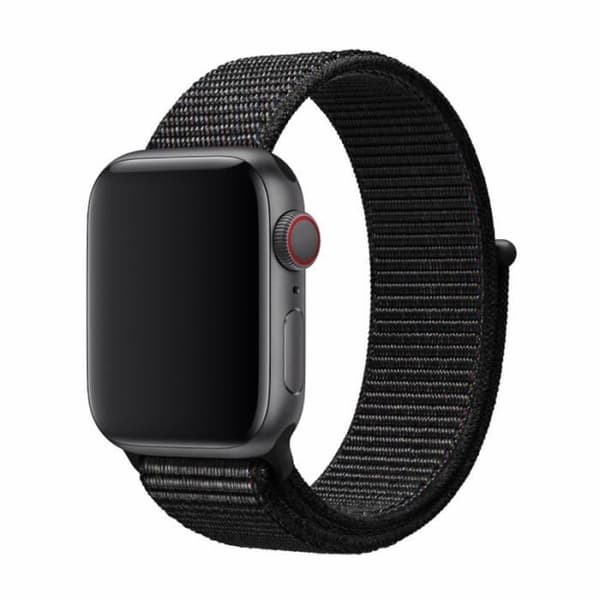 Rem till Apple Watch - DEVIA - Nylon - Svart - Lätt och andas
