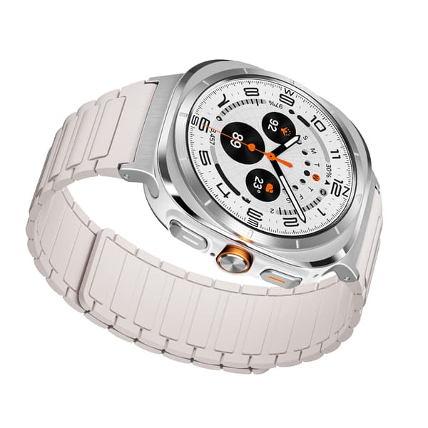 Robust magnetstropp med tre perler for Samsung Galaxy Watch 7 Ultra 0