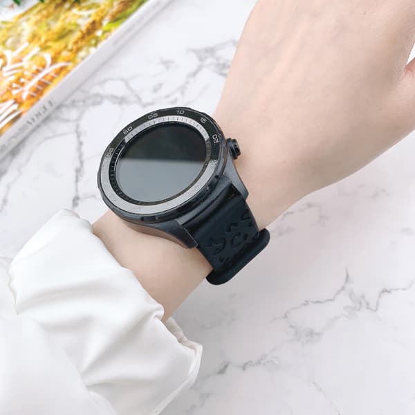 INF 20 mm silikonarmband för Huawei GT4/3 Samsung Watch