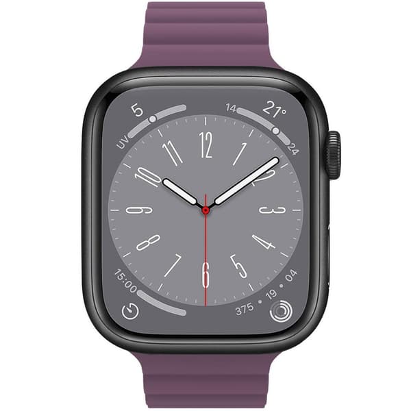 Armbånd til Apple Watch 42/44/45 mm Magnetisk Lilla