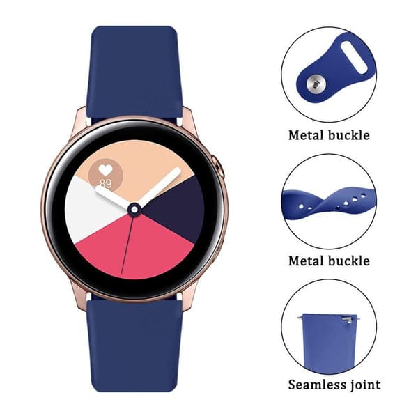 INF Silikoninen kellon ranneke Samsung Galaxy Watch Active -kelloon