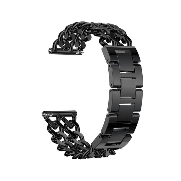 INF Alloy Double-Row Denim Chain Strap for Fitbit Versa Series Fitbit Versa 3
