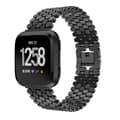 Miniatyrbillede 1 af 4: INF Urrem i rustfrit stål til Fitbit Versa Series Smartwatch - Fiskeskæl Design Fitbit Versa