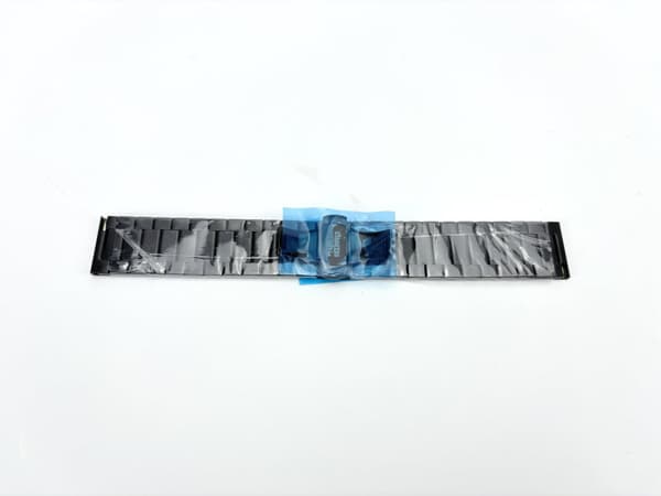 INF Ruostumattomasta teräksestä valmistettu perhoslukko kellon ranneke Fitbit Versa/Lite -laitteelle 0