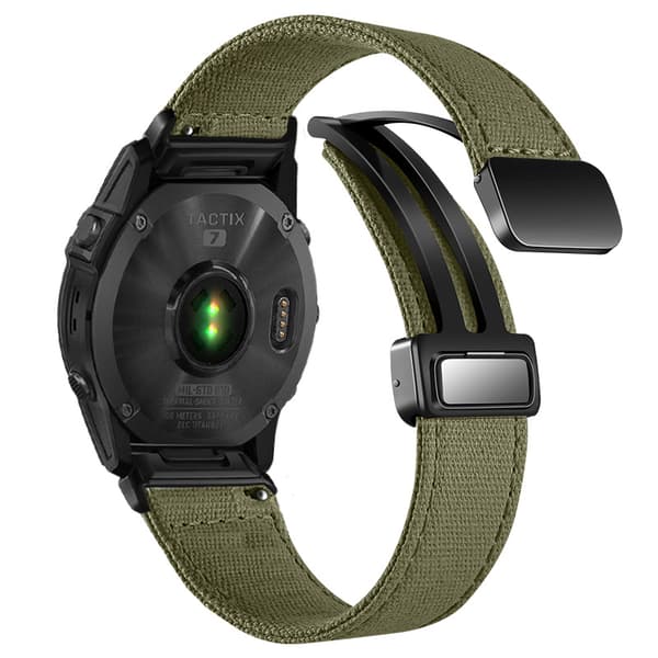 INF Klokkerem i nylon lerret for Garmin Fenix 7X/6X