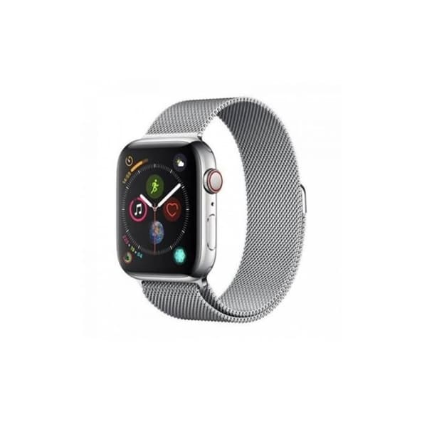 Armband för Apple Watch 42 / 44 / 45 / 49 mm Milanese Mesh Devia Silver - DEVIA - Rostfritt stål - Blandat