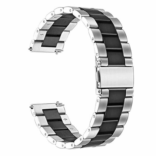 Klockarmband rostfritt stål Suunto Ocean - Silver/Svart