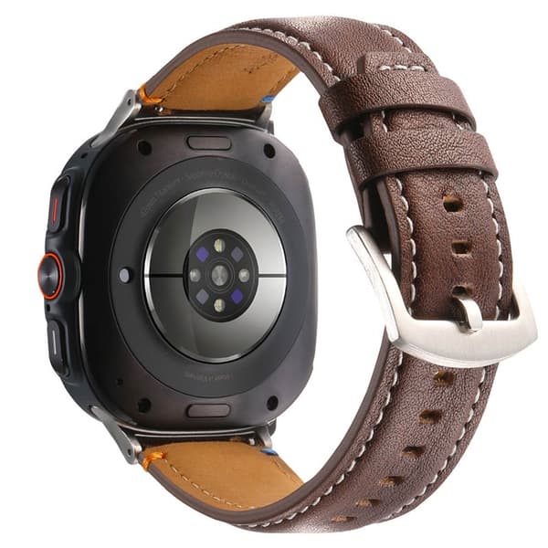 Lær klokkereim Samsung Galaxy Watch Ultra (47mm) - Espresso Noir