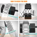 Miniatyrbild 5 av 5: Klockarmband rostfritt stål Nothing CMF Watch Pro - Svart