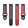 Miniatyrbillede 1 af 3: EBN Sport urrem OnePlus Watch 2R - Sort/rød